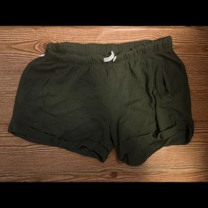 Hunter Green PINK Shorts